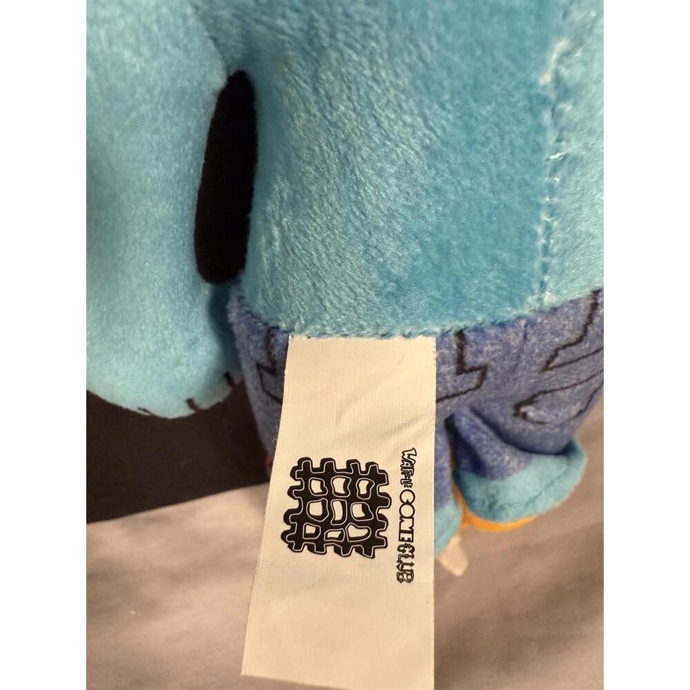Meow Wolf Artcade Denver Plush Waffle Cone Club Garbble Grapple 11in Blue - Picture 5 of 8